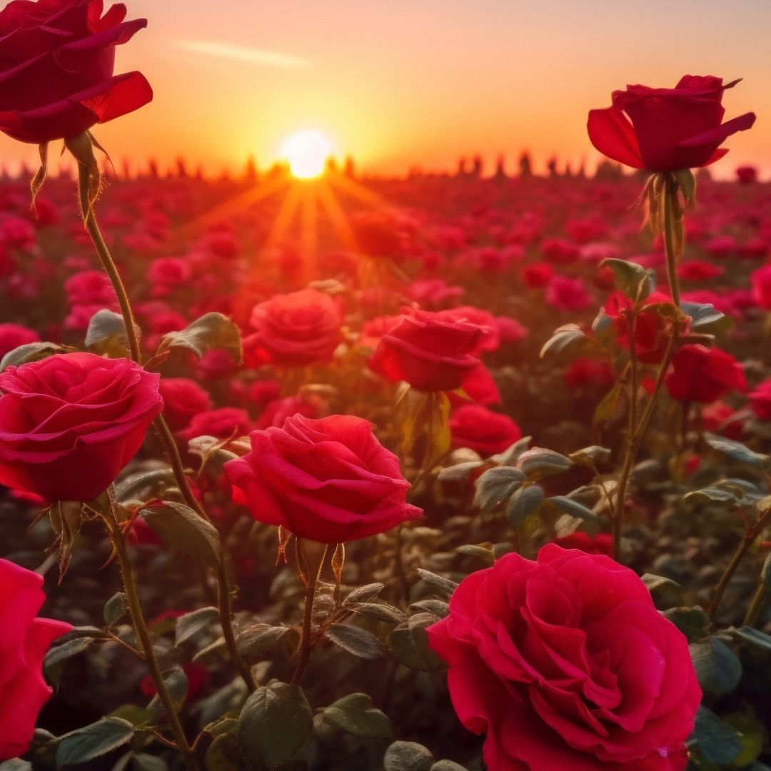 Puebla es el Segundo Productor Más Importante de Rosas en el País. Foto: Freepik | Ilustrativo