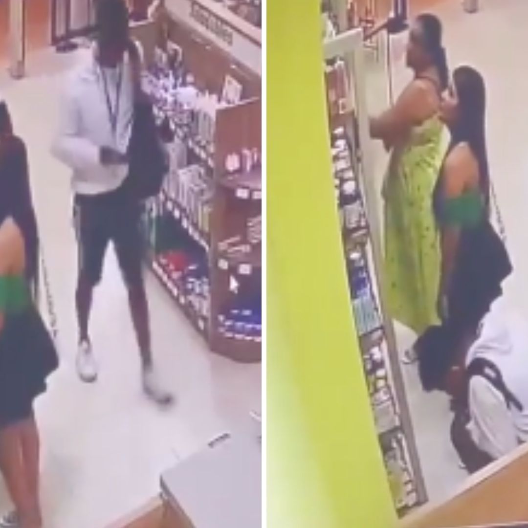 Captan a Sujeto Grabando Debajo de Falda de Mujer en Supermercado