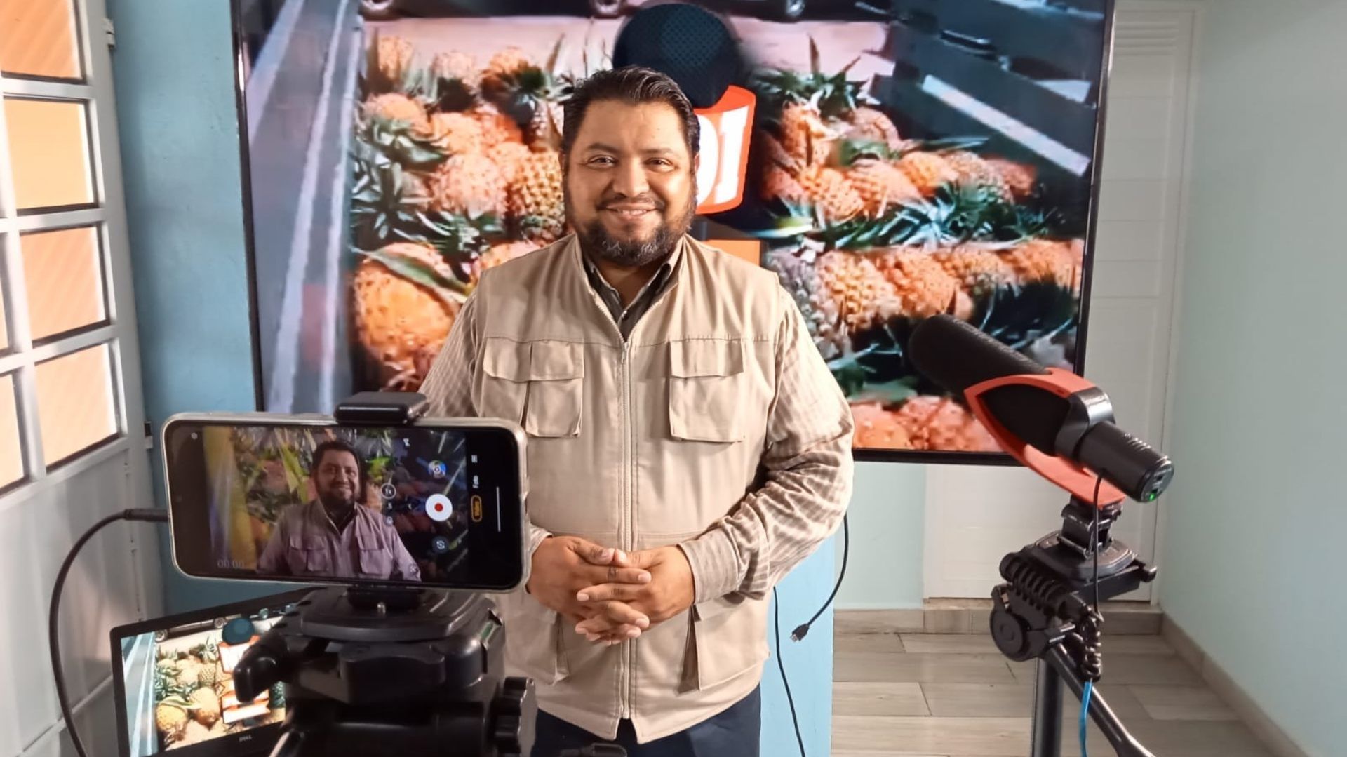 Periodista Josué Othoniel en NDI Noticias de Isla