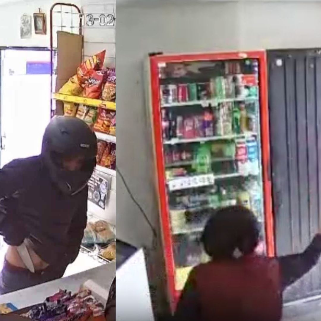A Escobazos Corre a Ladrones: Video del Momento en que Señora se Defiende en Sonora. Foto: Virales_mx
