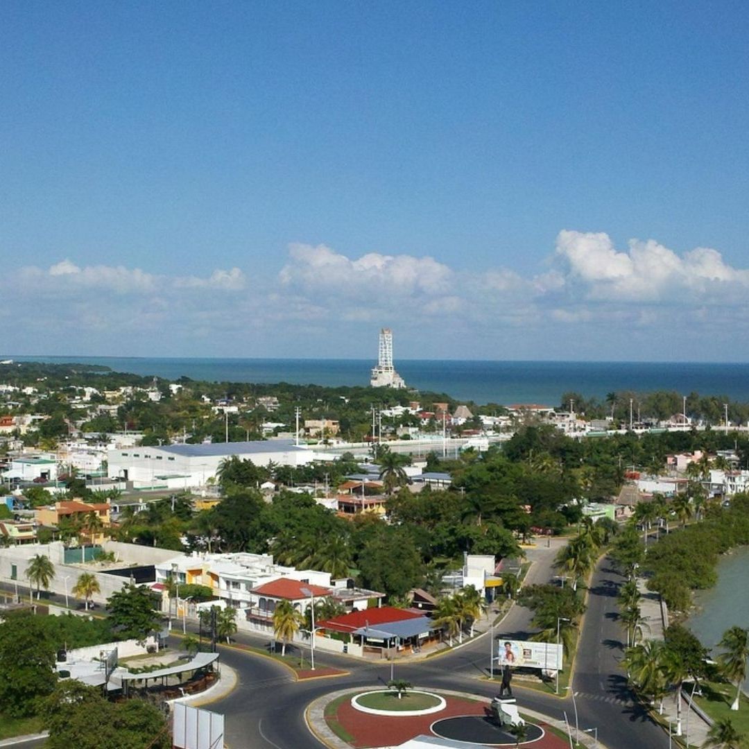 La frontera de Chetumal y Belice