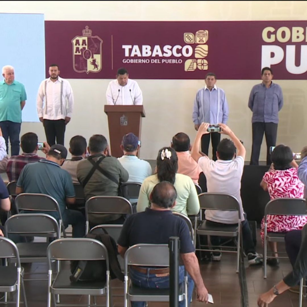 Conferencia de prensa.