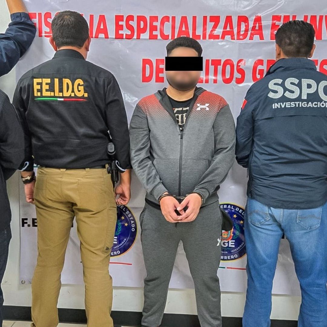 La captura se realizó en la alcaldía Venustiano Carranza de la Ciudad de México.