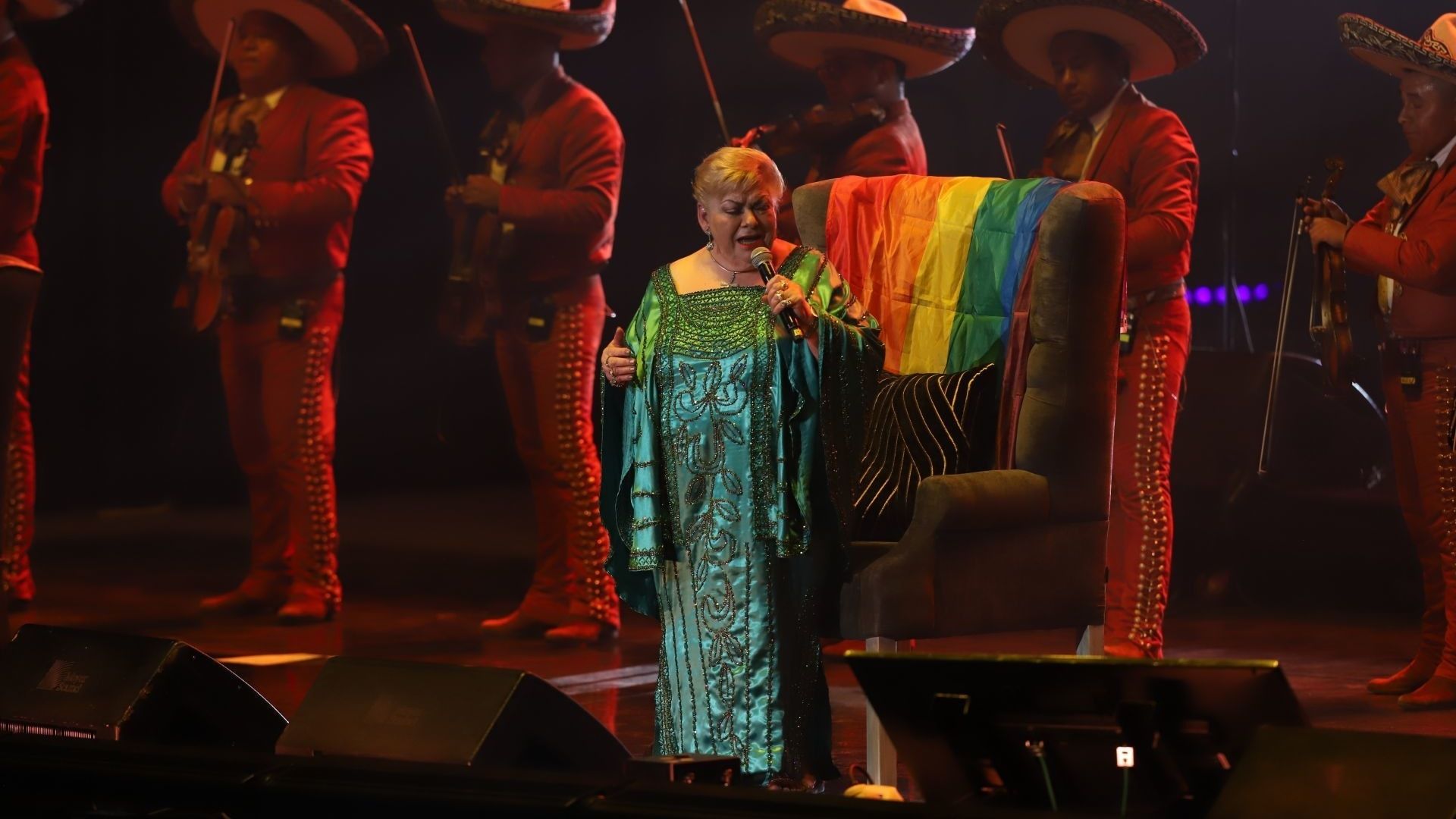 Paquita la del Barrio en concierto en Arena CDMX