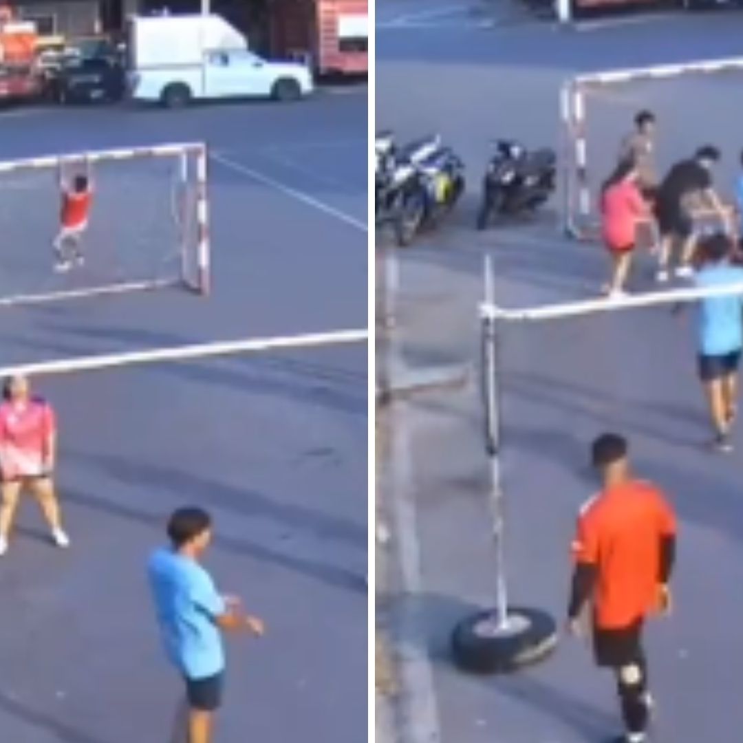 Video: Estudiante Muere al Caerle Encima una Portería de Fútbol