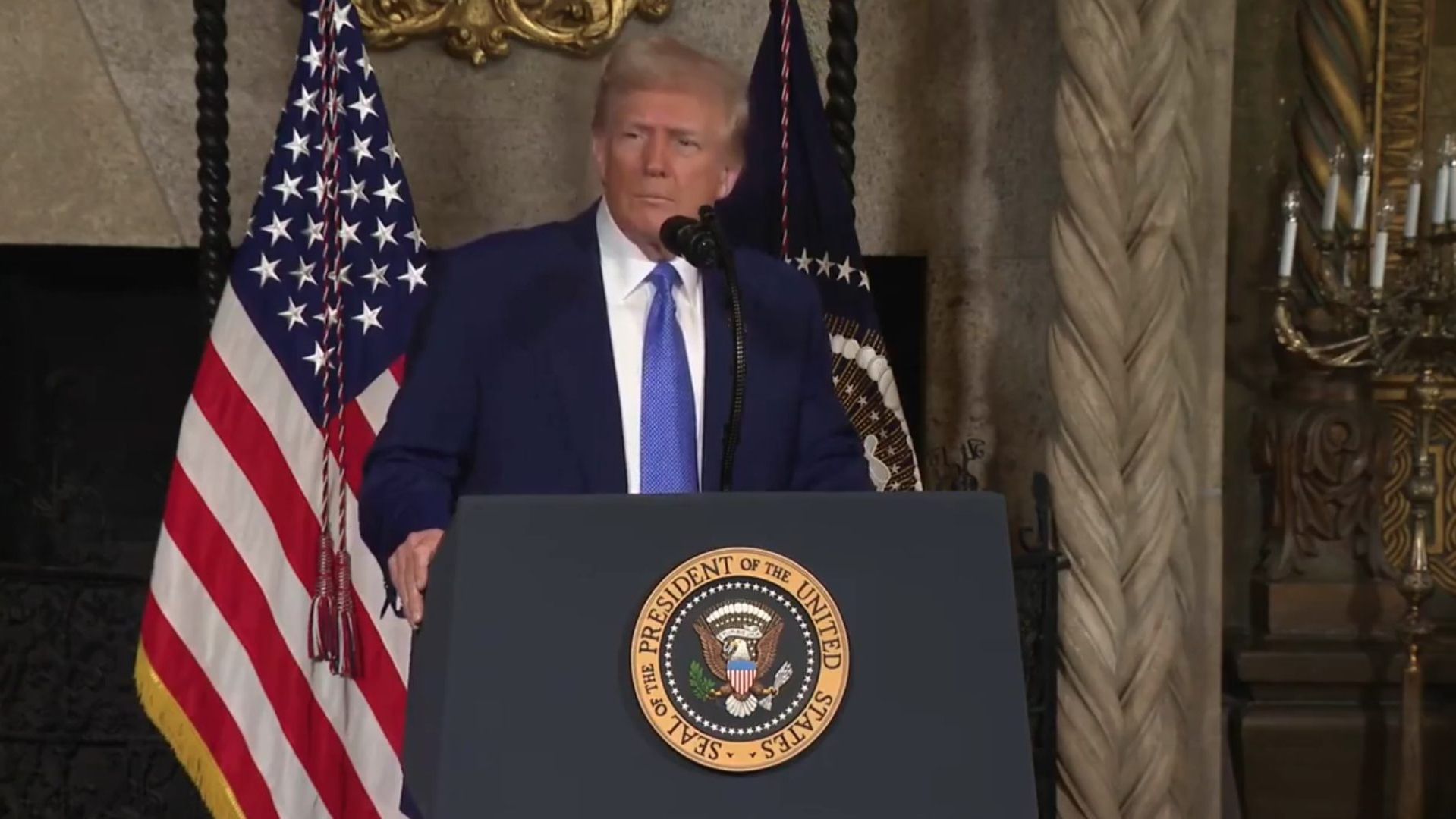 El presidente de Estados Unidos, Donald Trump.