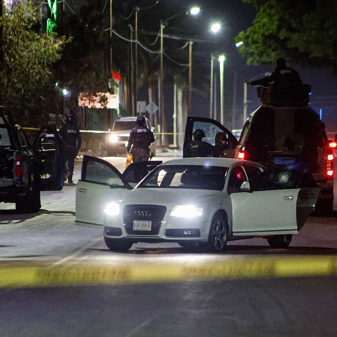 Operativo policial luego de balacera en Culiacán, Sinaloa