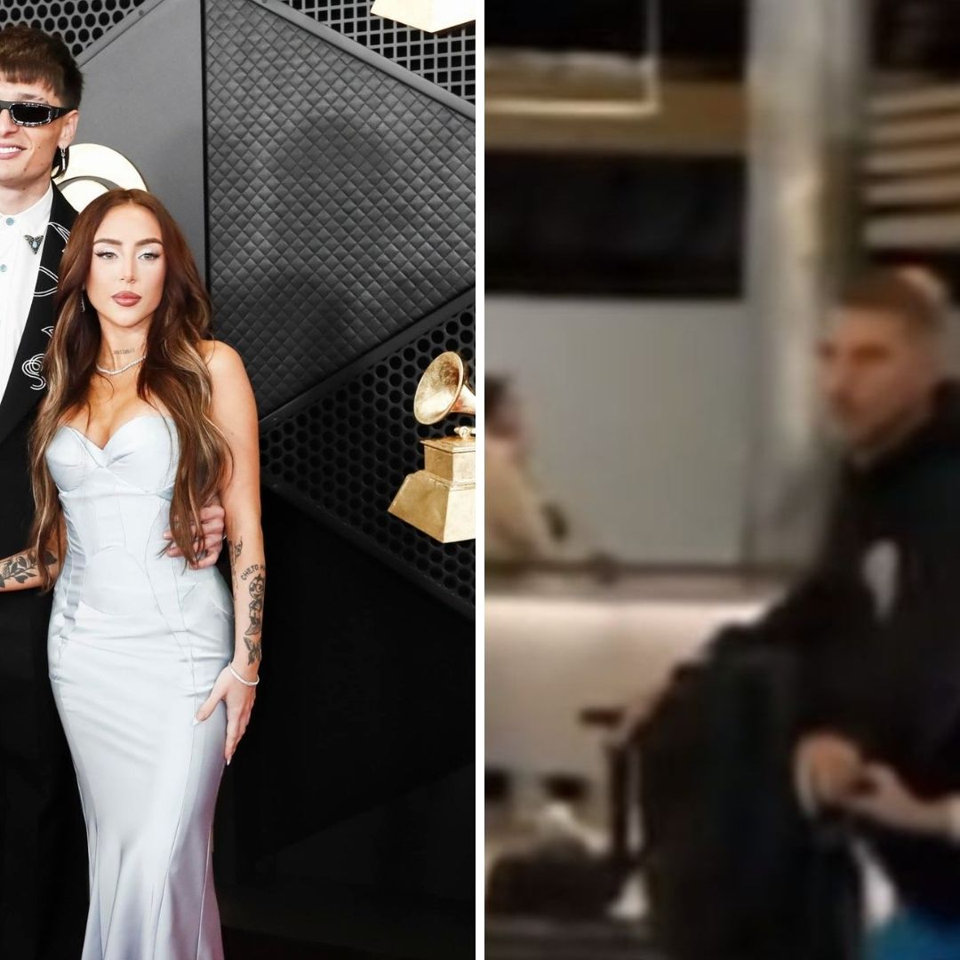 ¿Nicki Nicole Engaña a Peso Pluma? Captan a la Cantante de la Mano de Otro Hombre | Video