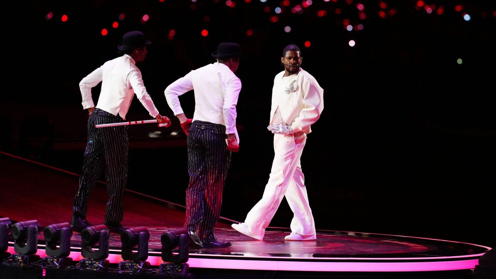Así se Vivió el Show de Usher en el Medio Tiempo del Super Bowl 2024 | Galería