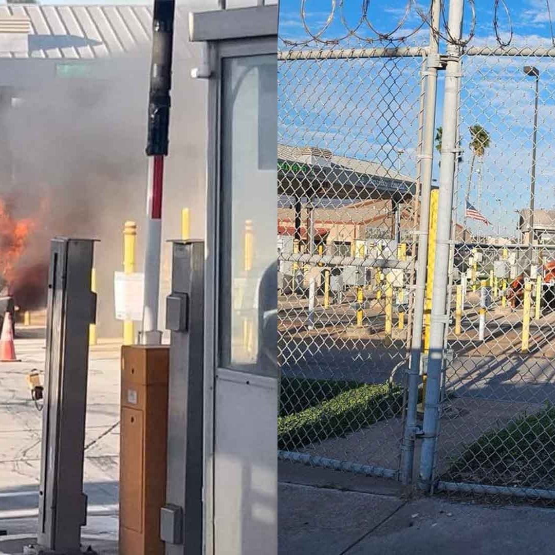 Incendio de Vehículo en Puente Internacional
