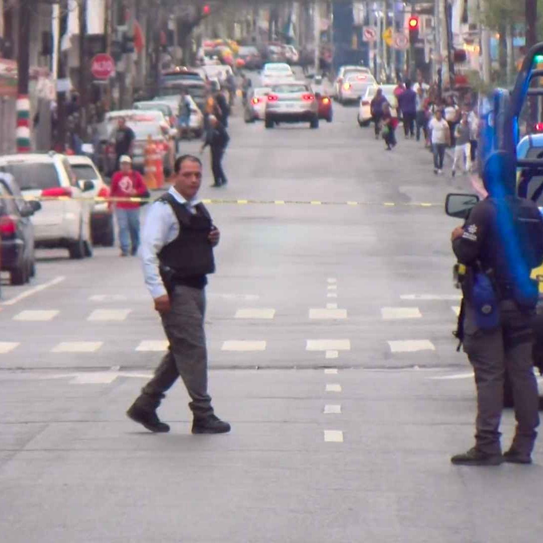 La intensa movilización causó alarma entre los comerciantes y paseantes de la zona