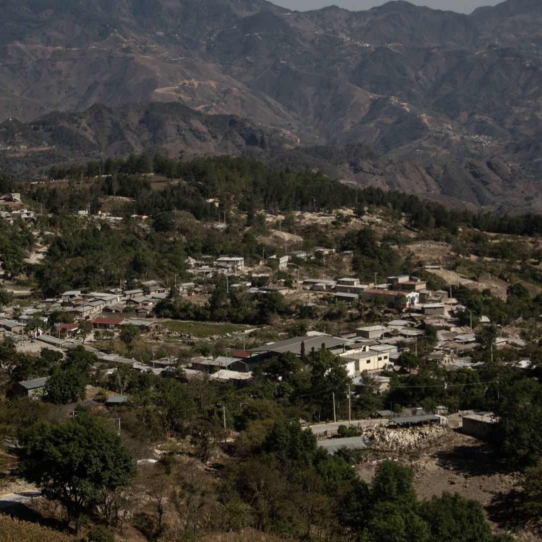Vista del municipio de Chilapa, Guerrero.