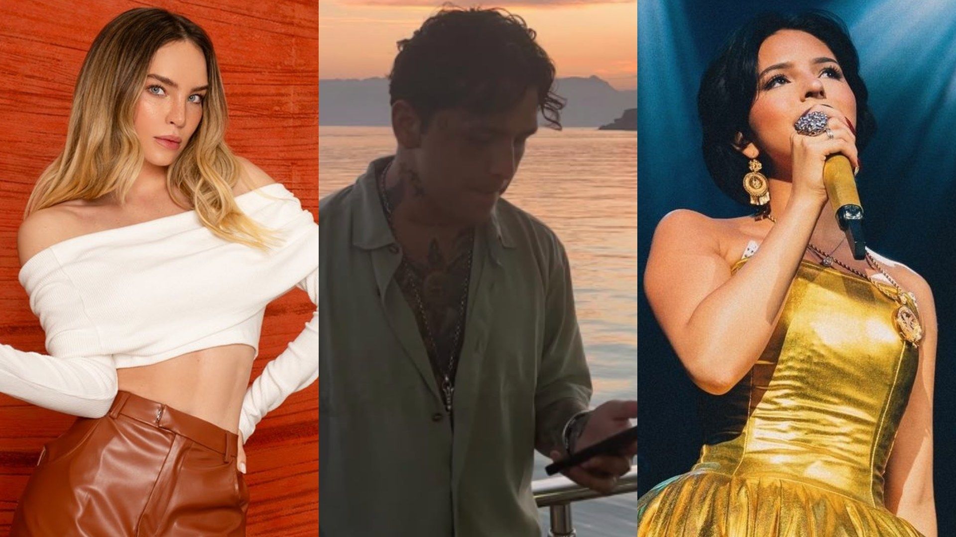Christian Nodal, Ángela Aguilar y Belinda se encontrarán en Premios lo Nuestro 2025.