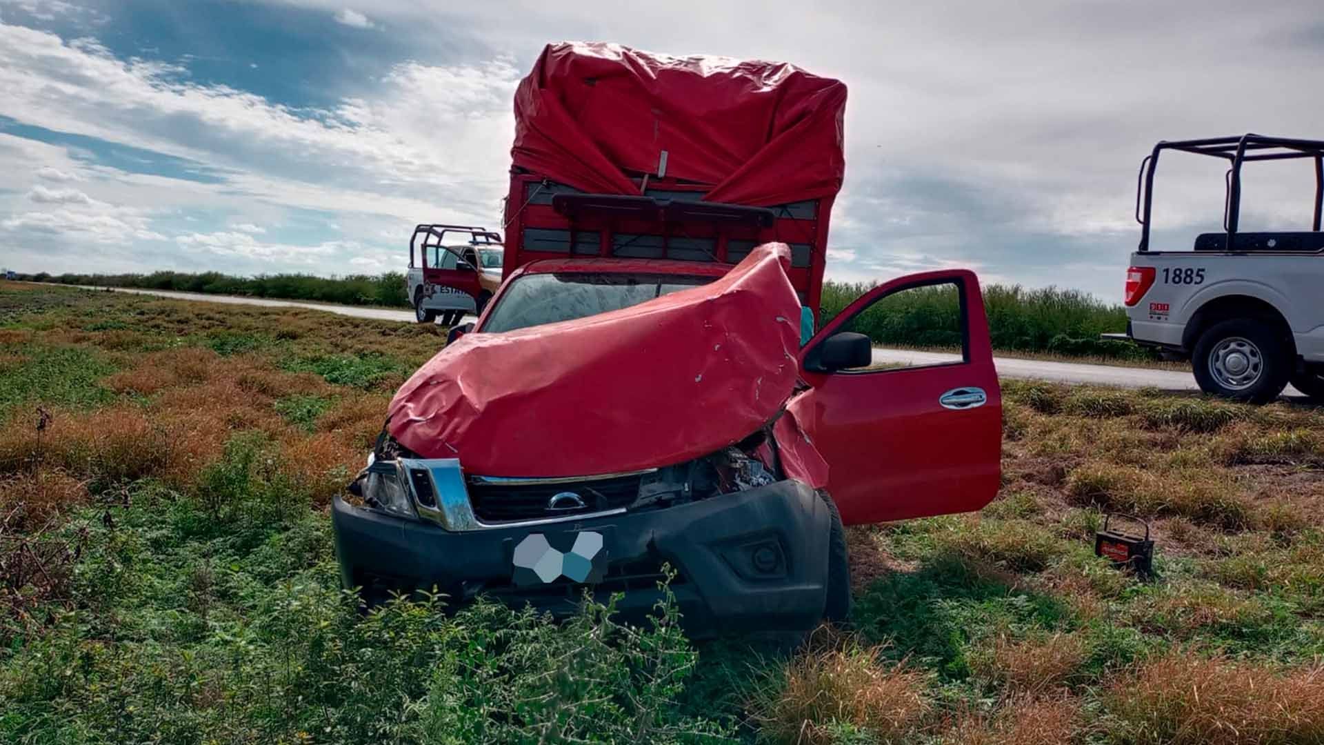 Auxilian a Conductor Tras Incidente en Carretera Reynosa-San Fernando