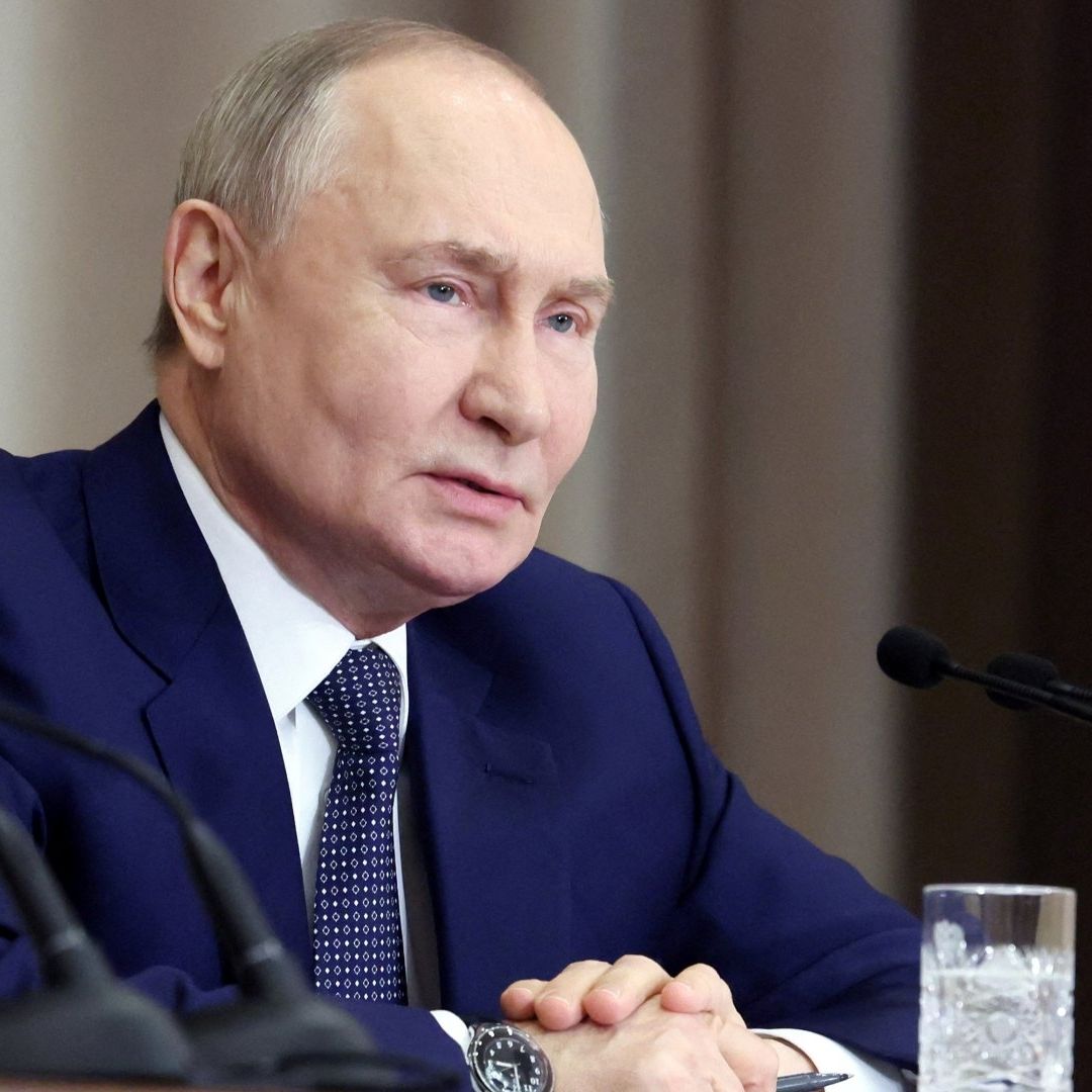 Vladimir Putin en reunión con jueces en Moscú