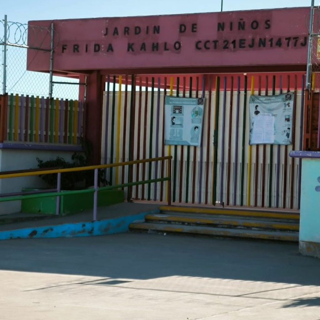 El jardín de niños está ubicado en Bosques de Chapultepec.