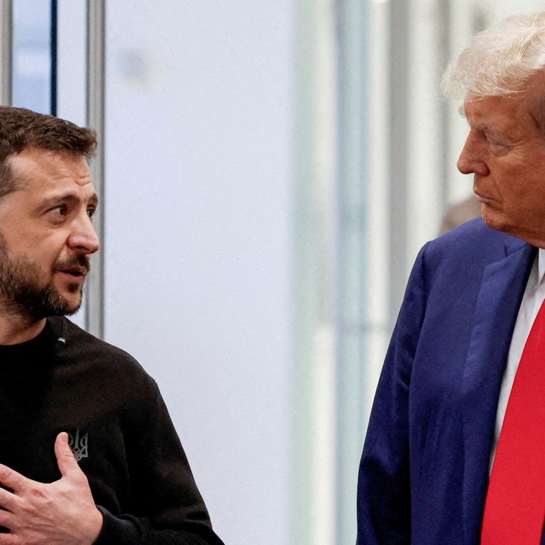 Volodimir Zelenski y Donald Trump