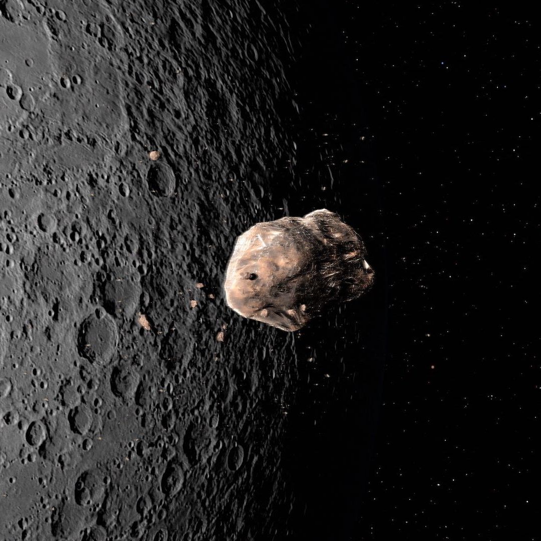 Asteroide 2024 YR4 podría chocar contra la Luna; aumenta posibilidad de impacto