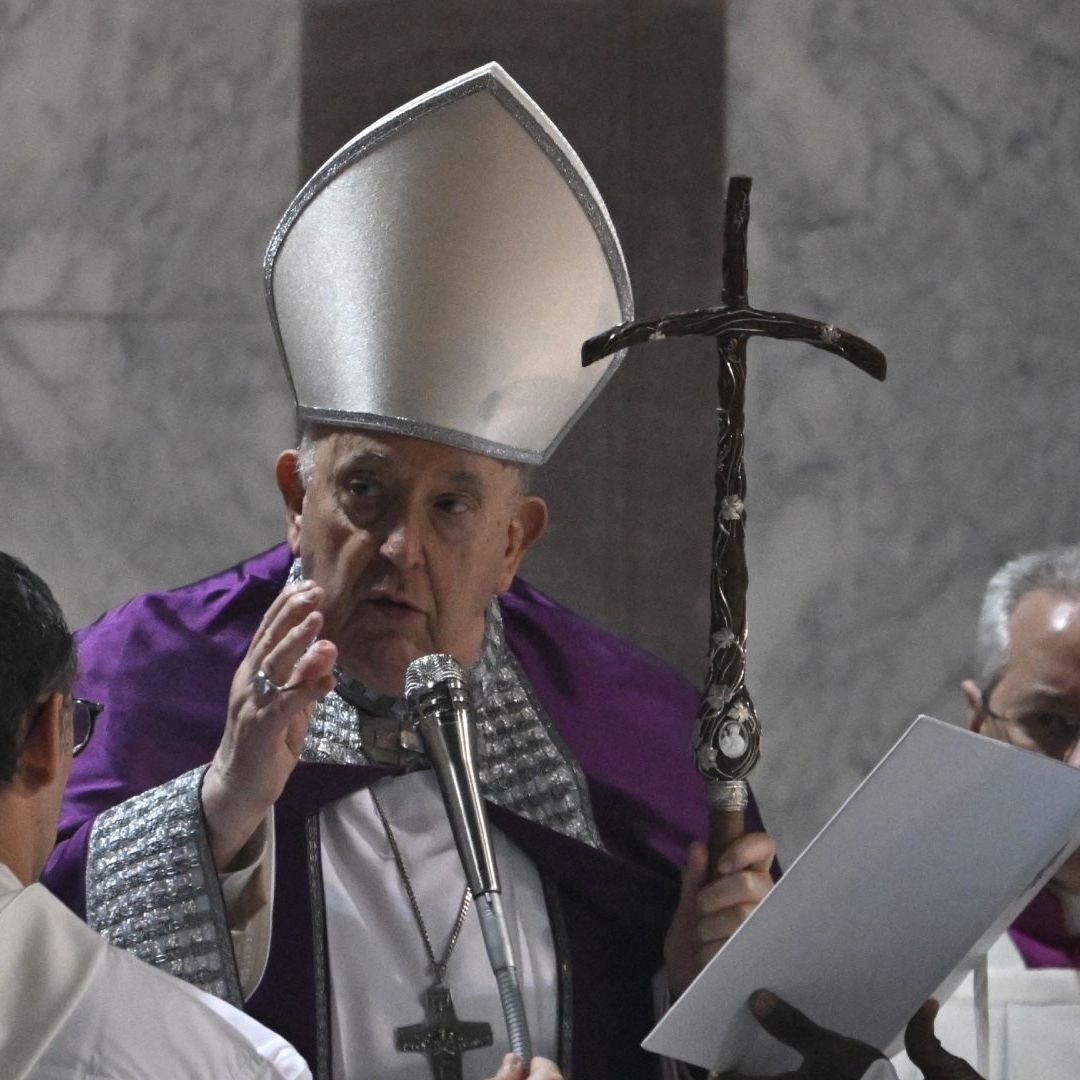 El papa Francisco preside misa del Miércoles de Ceniza en Roma