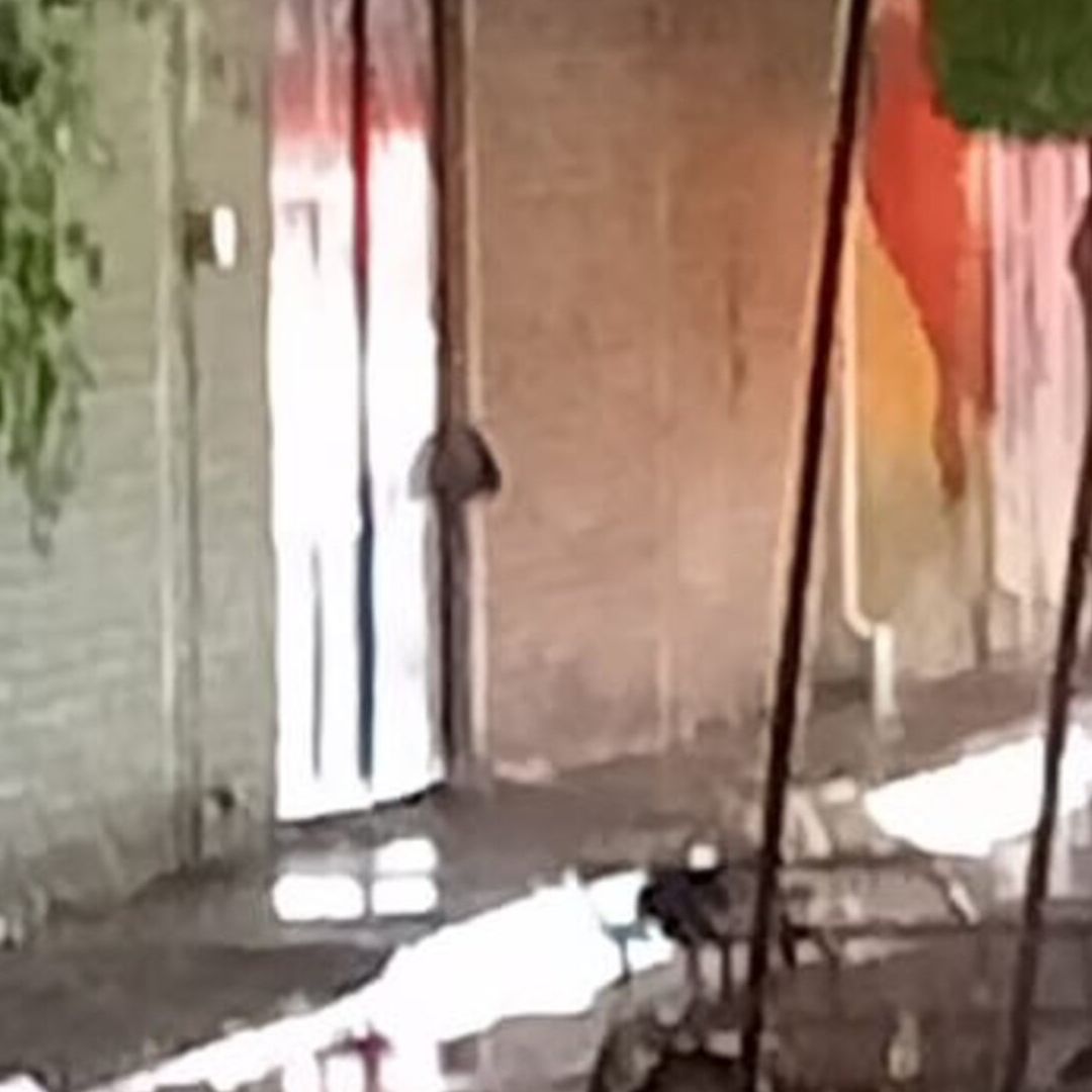 Cable Colgado Electrocuta a un Hombre que iba en su Triciclo en Celaya. Foto: Nmás Bajío