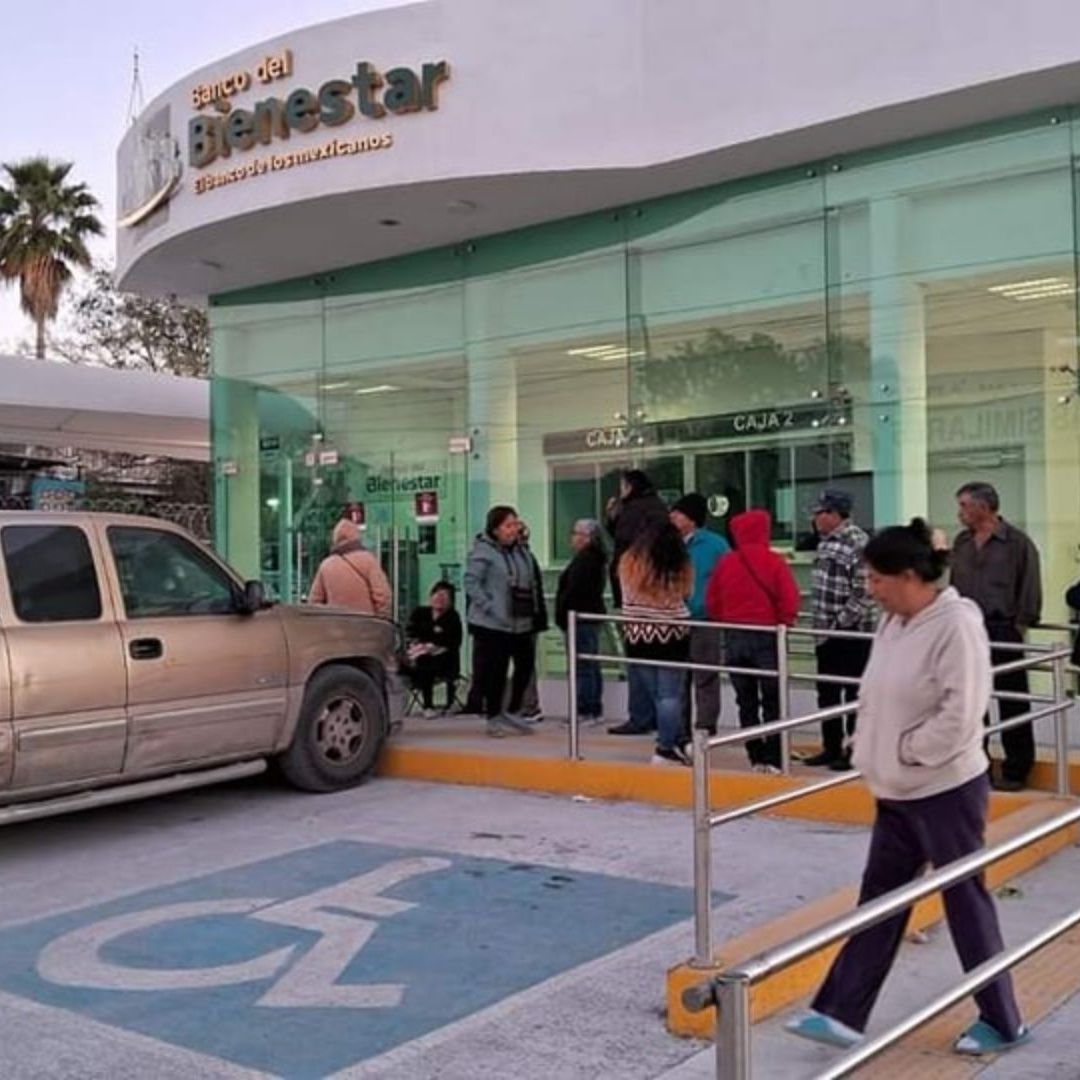 Muere Abuelito al Tratar de Cobrar su Pensión del Bienestar en Tamaulipas