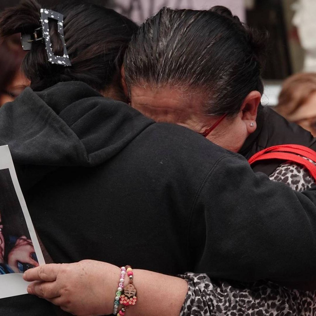 Madres buscadoras acuden a la Secretaría de Gobernación.