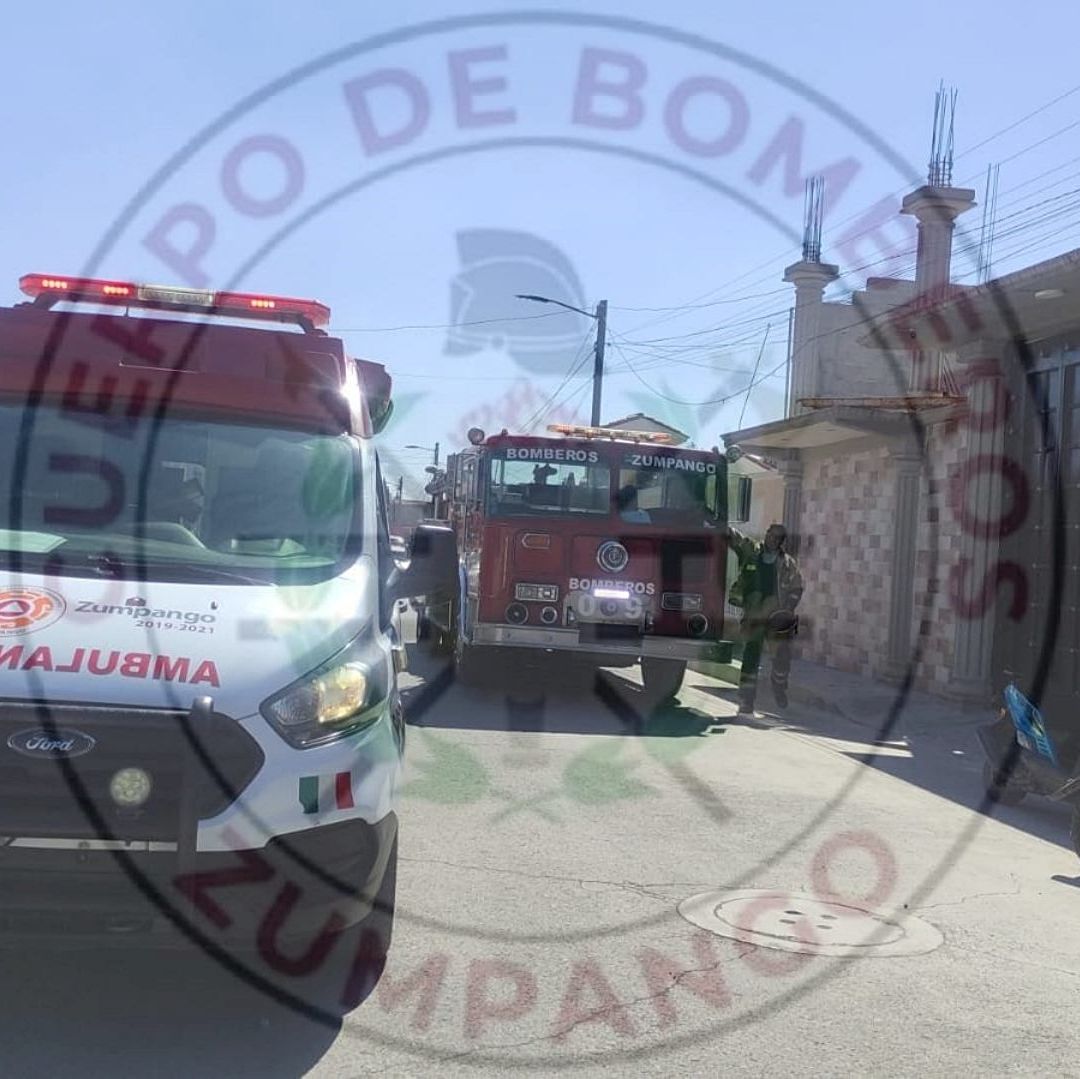 Unidades de emergencia se trasladan a San Marcos, Edomex