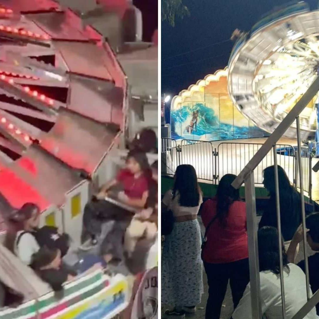 Menor Cae de Juego Mecánico en Feria de Cozumel por Falla en Barras de Seguridad