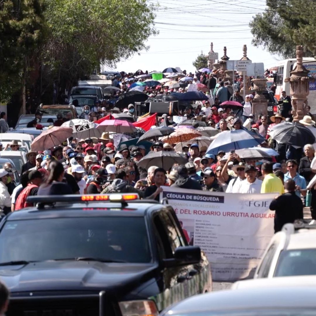 Megamarcha de maestros Hoy 24 de febrero, en Zacatecas.