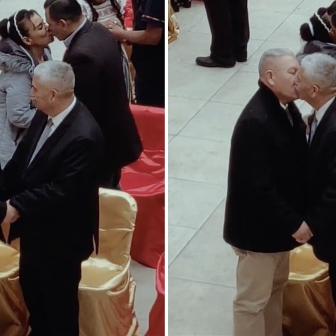 Abuelitos tienen boda igualitaria en San Valentín en México
