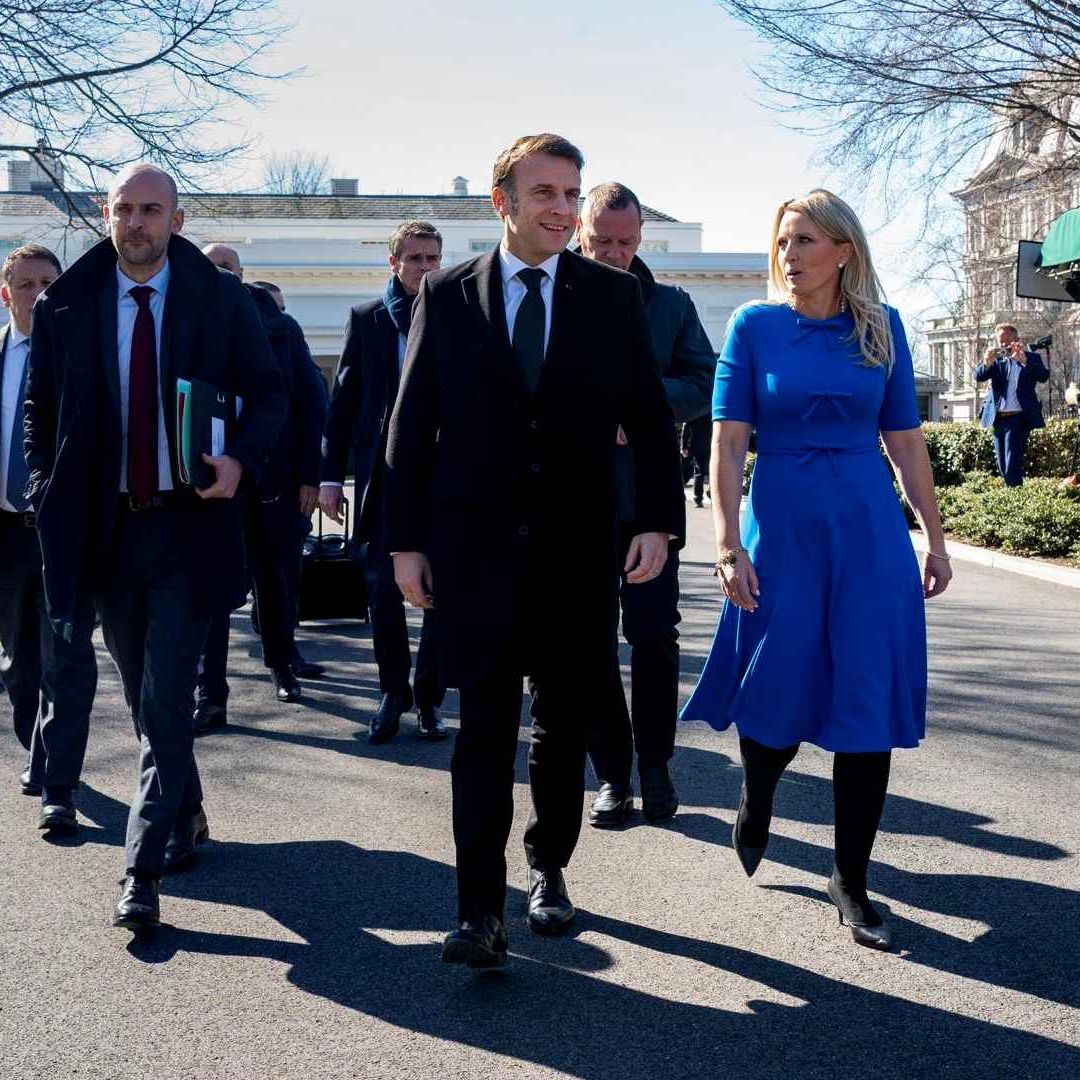 El presidente francés Emmanuel Macron