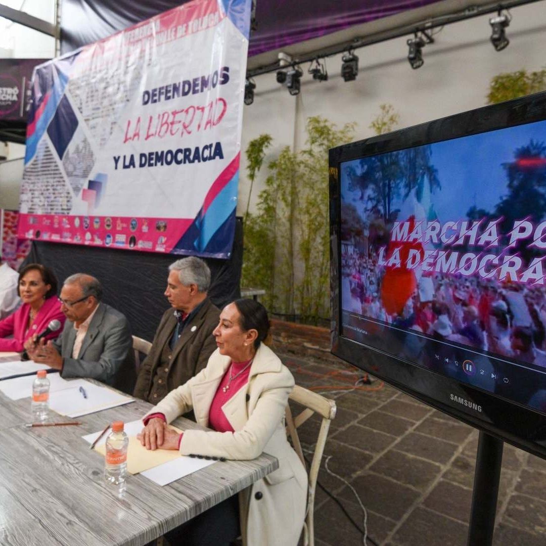 La Marcha por Nuestra Democracia busca defender las próximas elecciones 2024; estos son las ciudades y horarios