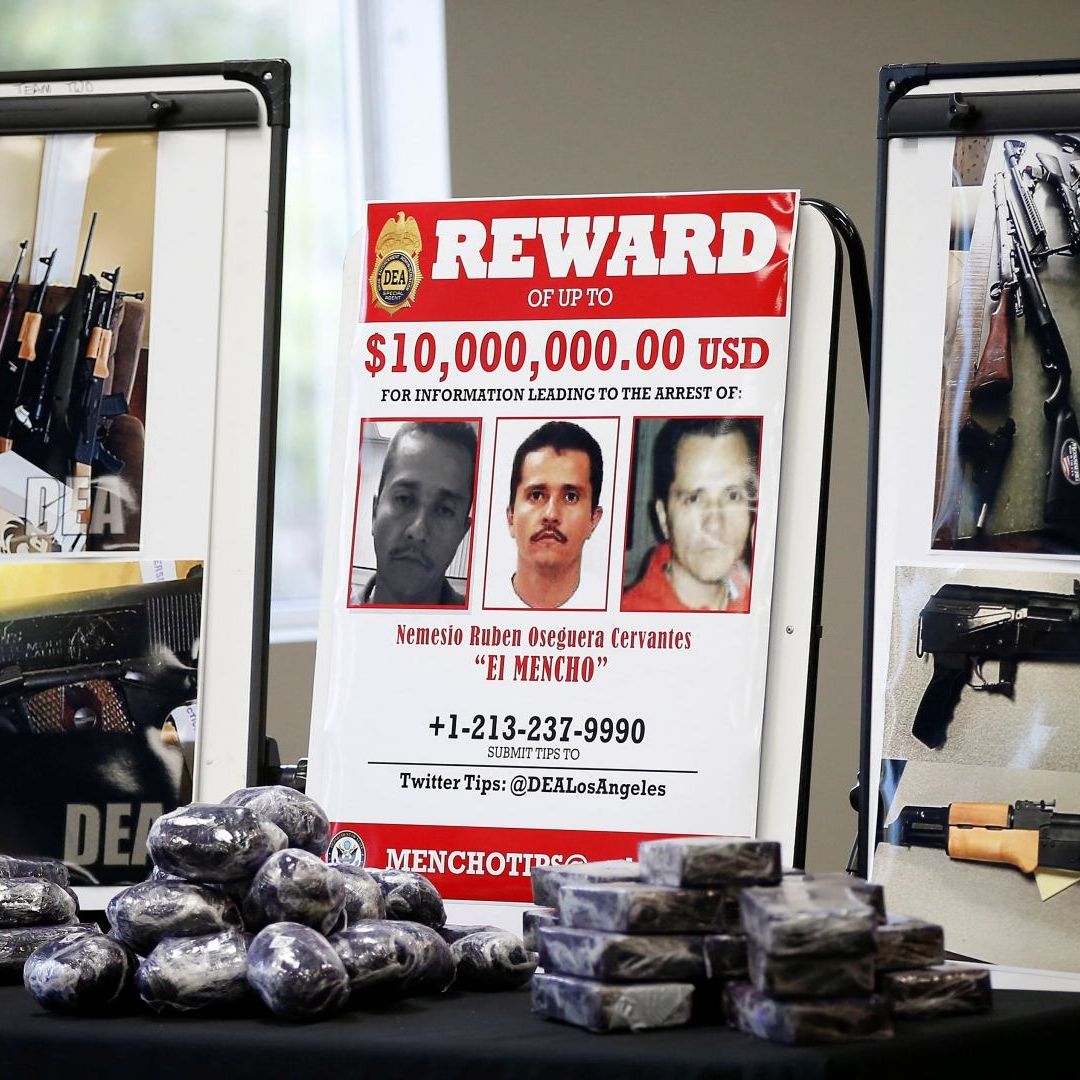 ‘El Mencho’ es uno de los hombres mas buscados en Estados Unidos