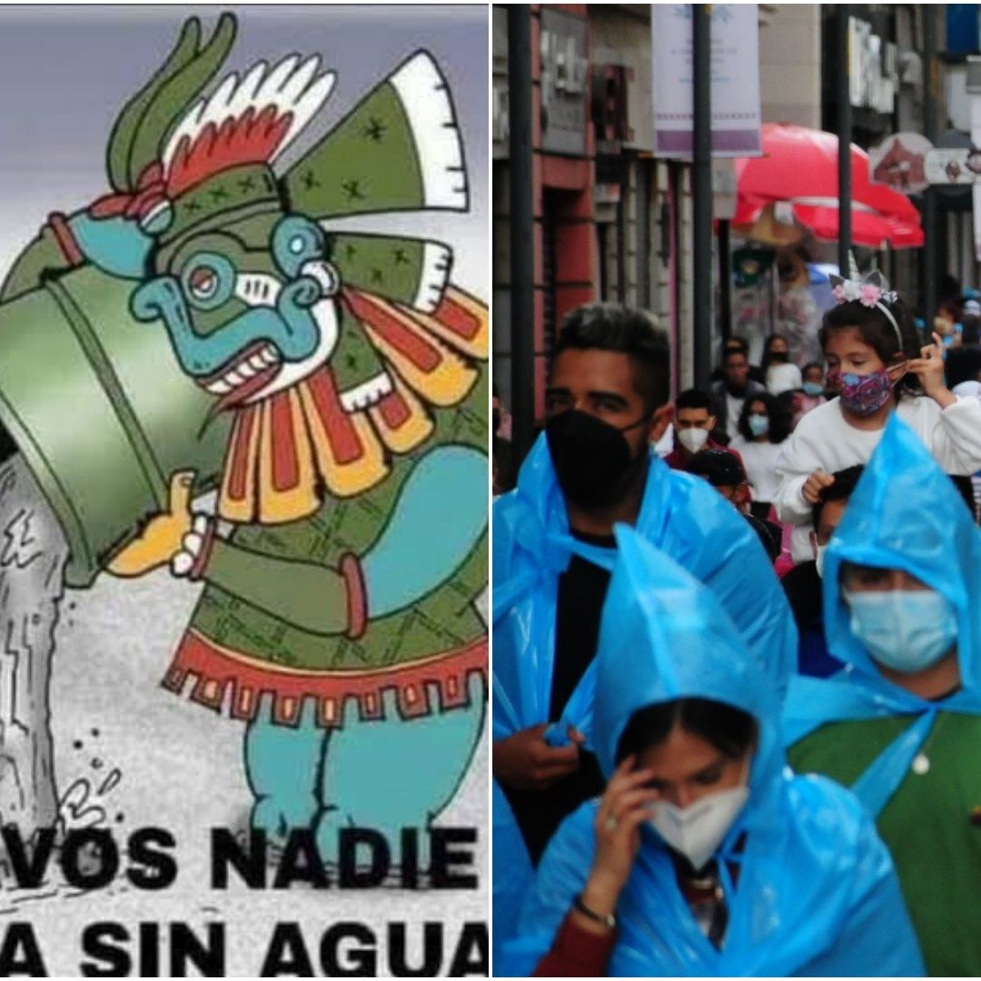 Memes por la primera lluvia en CDMX del año hoy 17 de febrero 2024