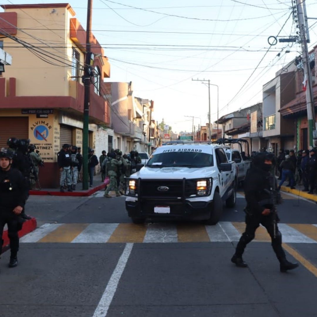 Detienen a líder criminal en operativo en Zacapu