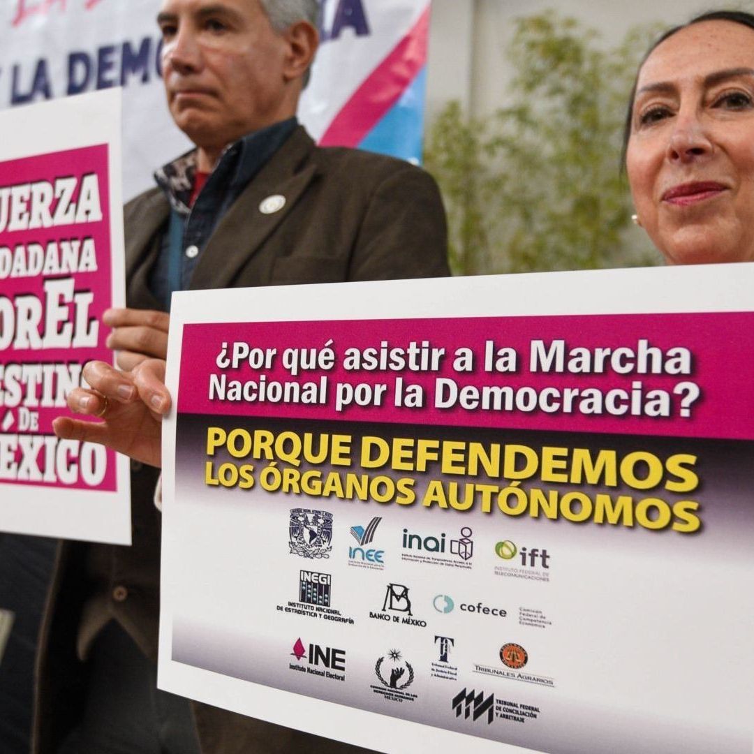 Marcha por la Democracia se Realiza este Domingo en CDMX y Varios Estados de México
