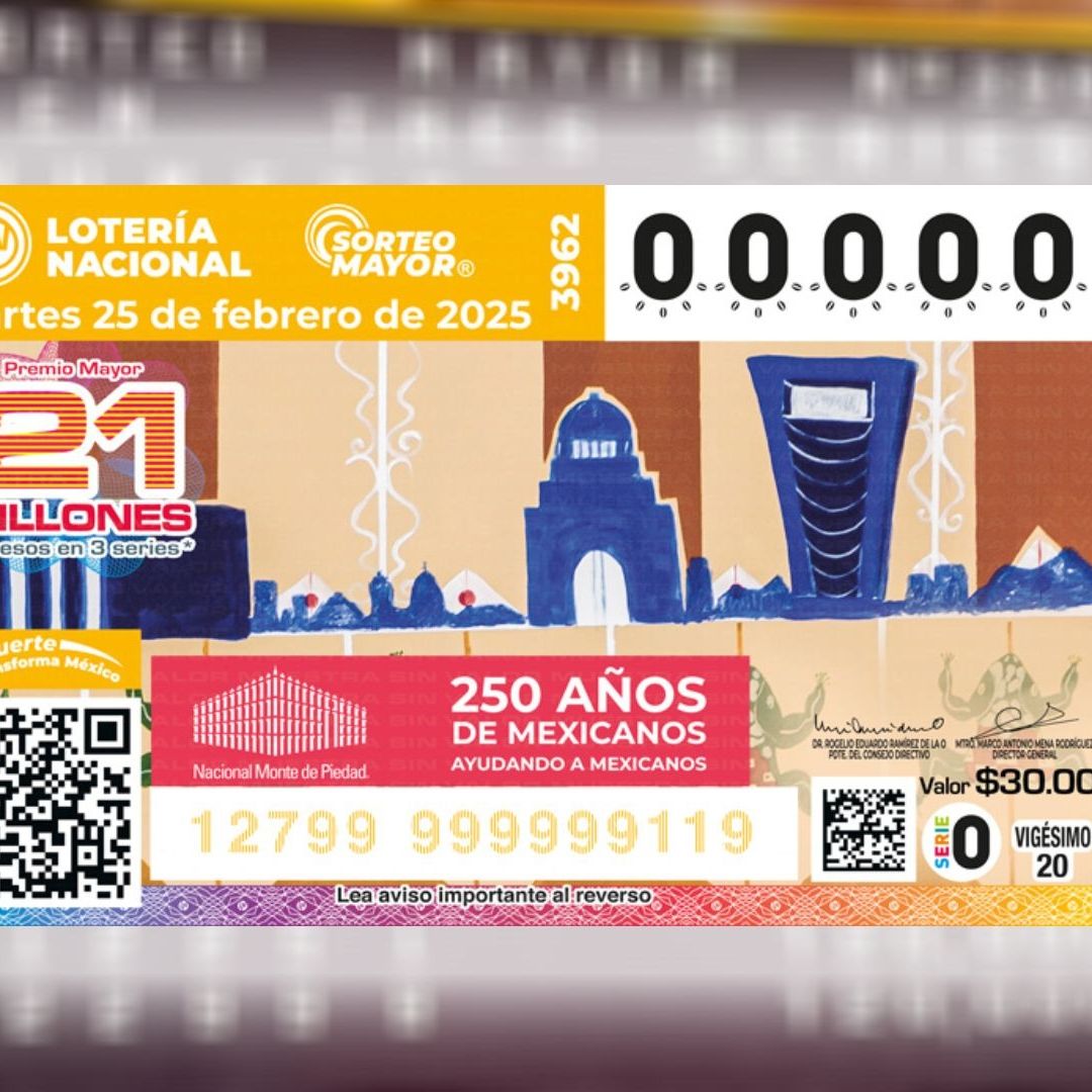 Consulta los resultados del Sorteo Mayor 3962 y dónde se vendieron los billetes ganadores de Lotería Nacional 25 de febrero 2025