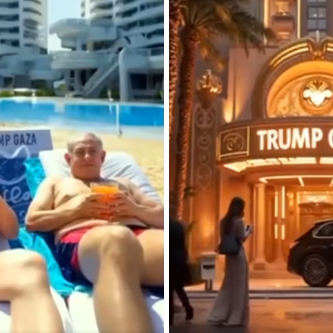 Trump Comparte Video de lo Que Sería Gaza Reconstruida y Convertida en Destino Turístico