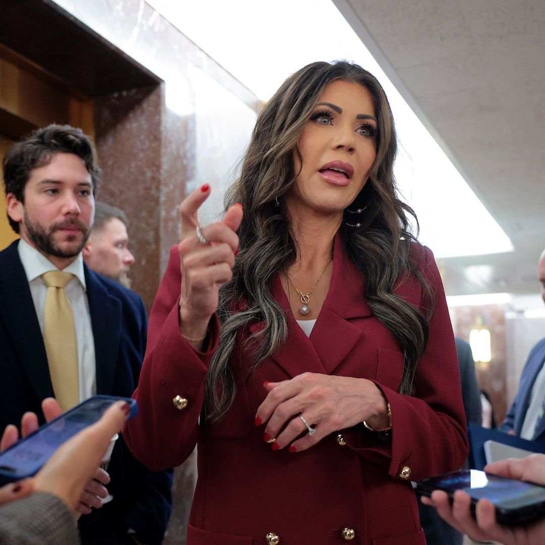 Kristi Noem, secretaria de Seguridad Nacional de Donald Trump