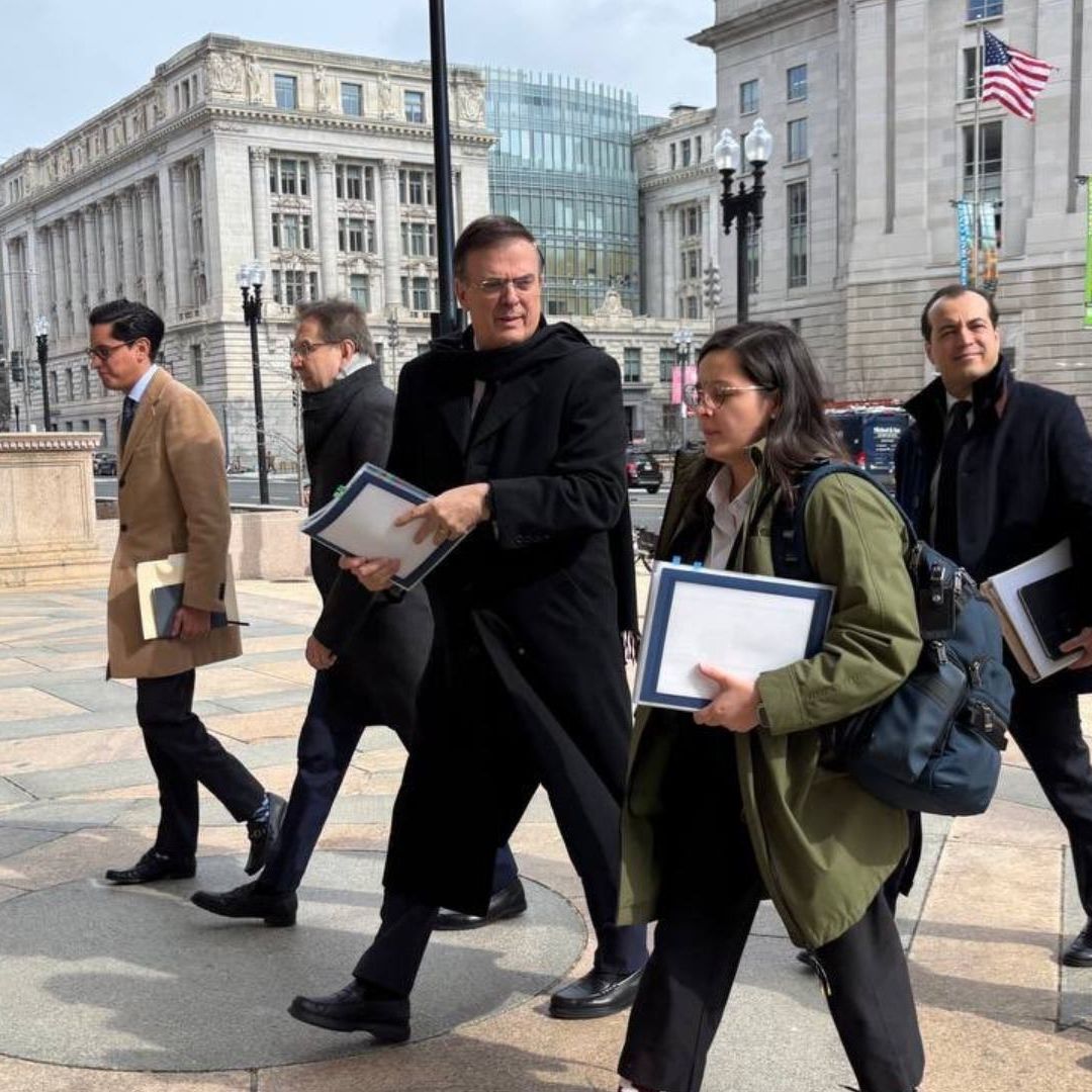 Marcelo Ebrard y su equipo de la Secretaría de Economía estuvieron en Washington la semana pasada.