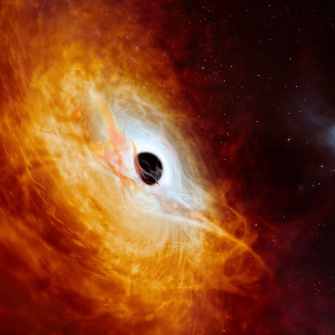 Descubren un Agujero Negro con el Cuásar más Rápido y Brillante Jamás Visto