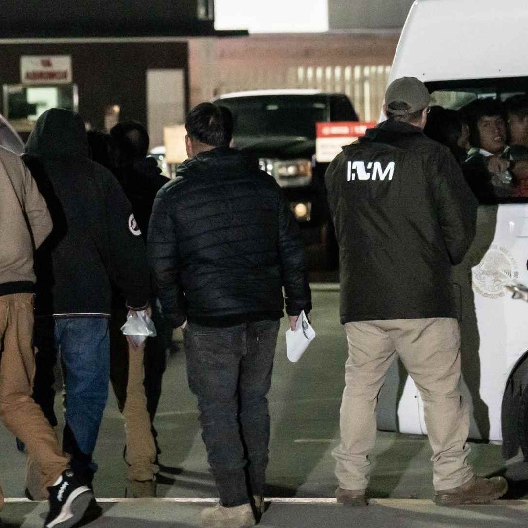 Migrantes deportados a México