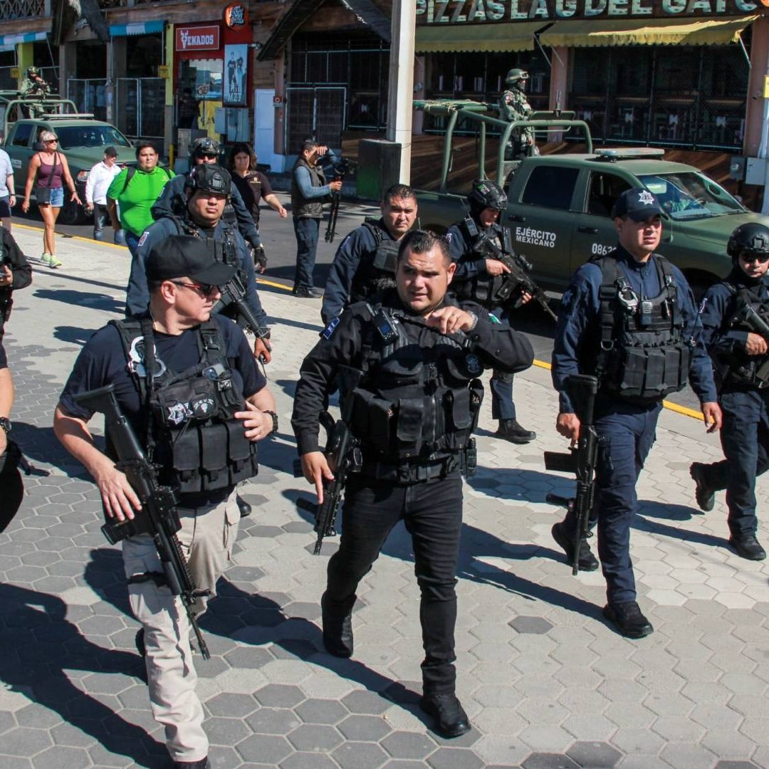Elementos de seguridad federales, estatales y municipales ya patrullan las calles de Mazatlán
