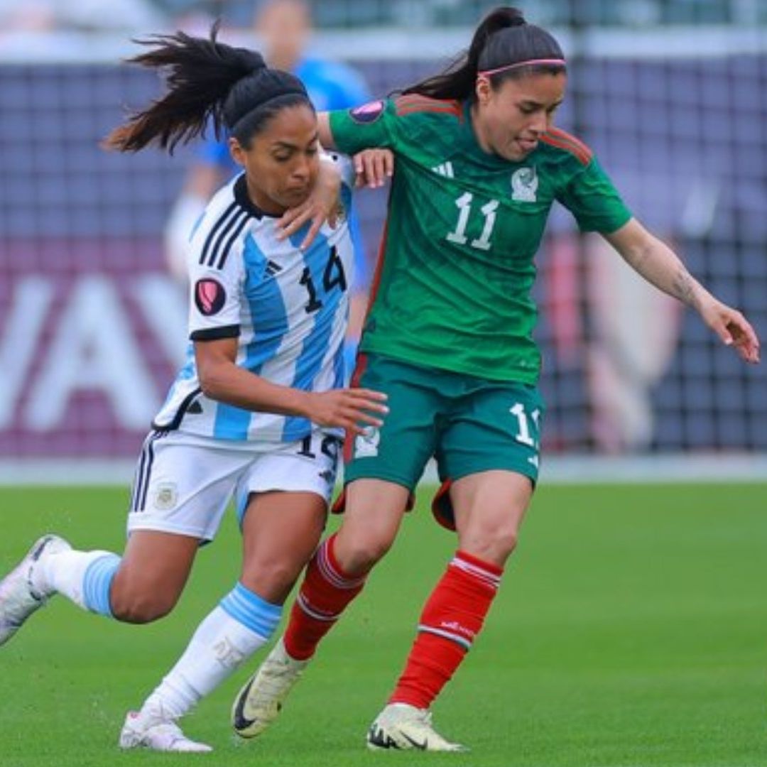 México desperdició la oportunidad de llevarse los tres puntos. Foto: @Miseleccionfem