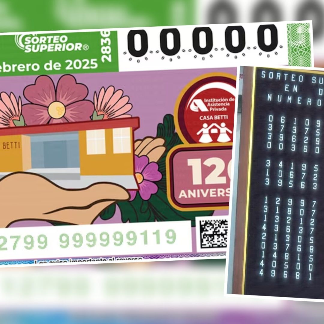 La Lotería Nacional tiene números ganadores del Sorteo Superior.