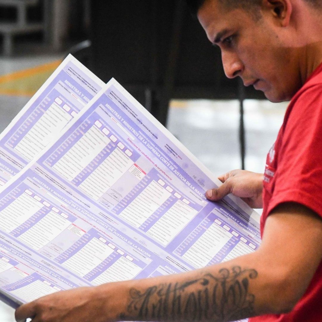 Elección Judicial: Detectan Error en Boleta para Elegir Ministros de la SCJN