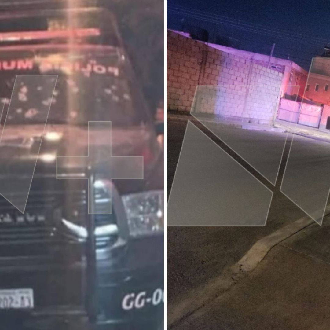 Dos Policías Muertos en Balacera en Colonia Del Valle en Puebla
