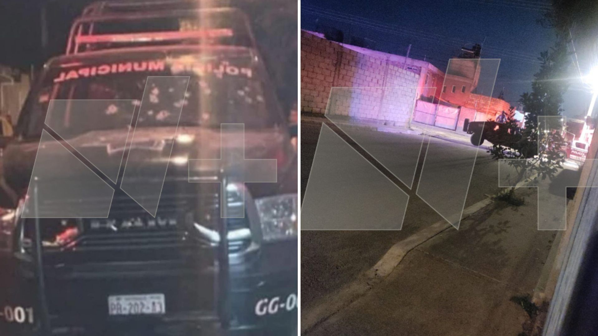 Dos Policías Muertos en Balacera en Colonia Del Valle en Puebla