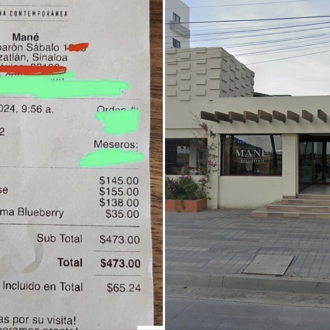 Mesero devuelve propina porque le pareció poca