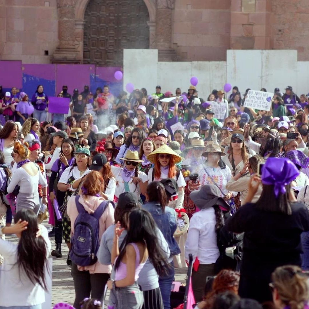 Marcha 8M 2025 en Zacatecas: Ruta y horario.